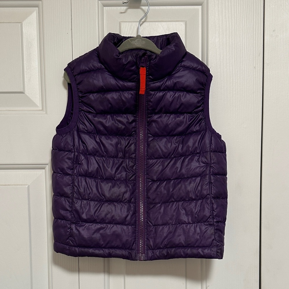 Primary Kids' Purple Quilted Vest